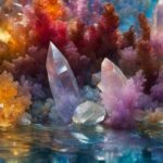 Clean quartz crystals