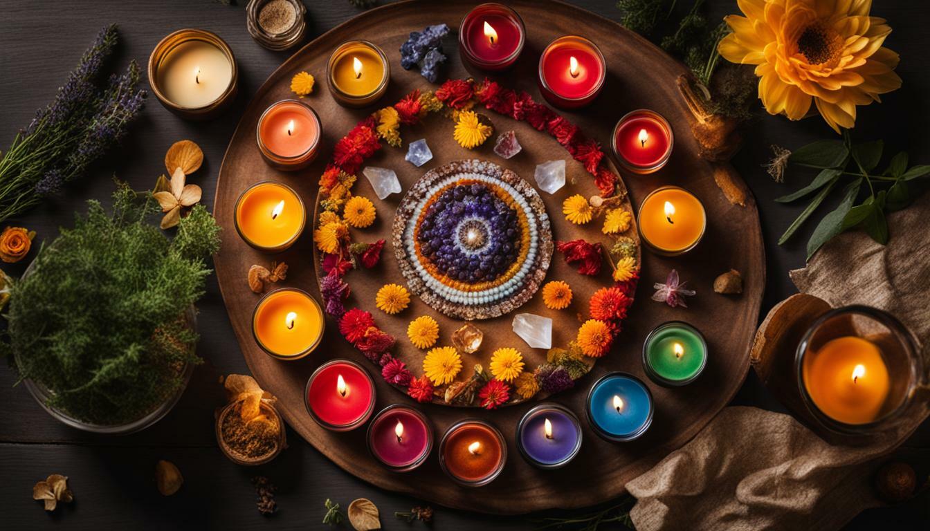 How To Make Chakra Candles
