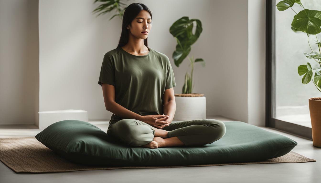 How To Sit On A Meditation Cushion