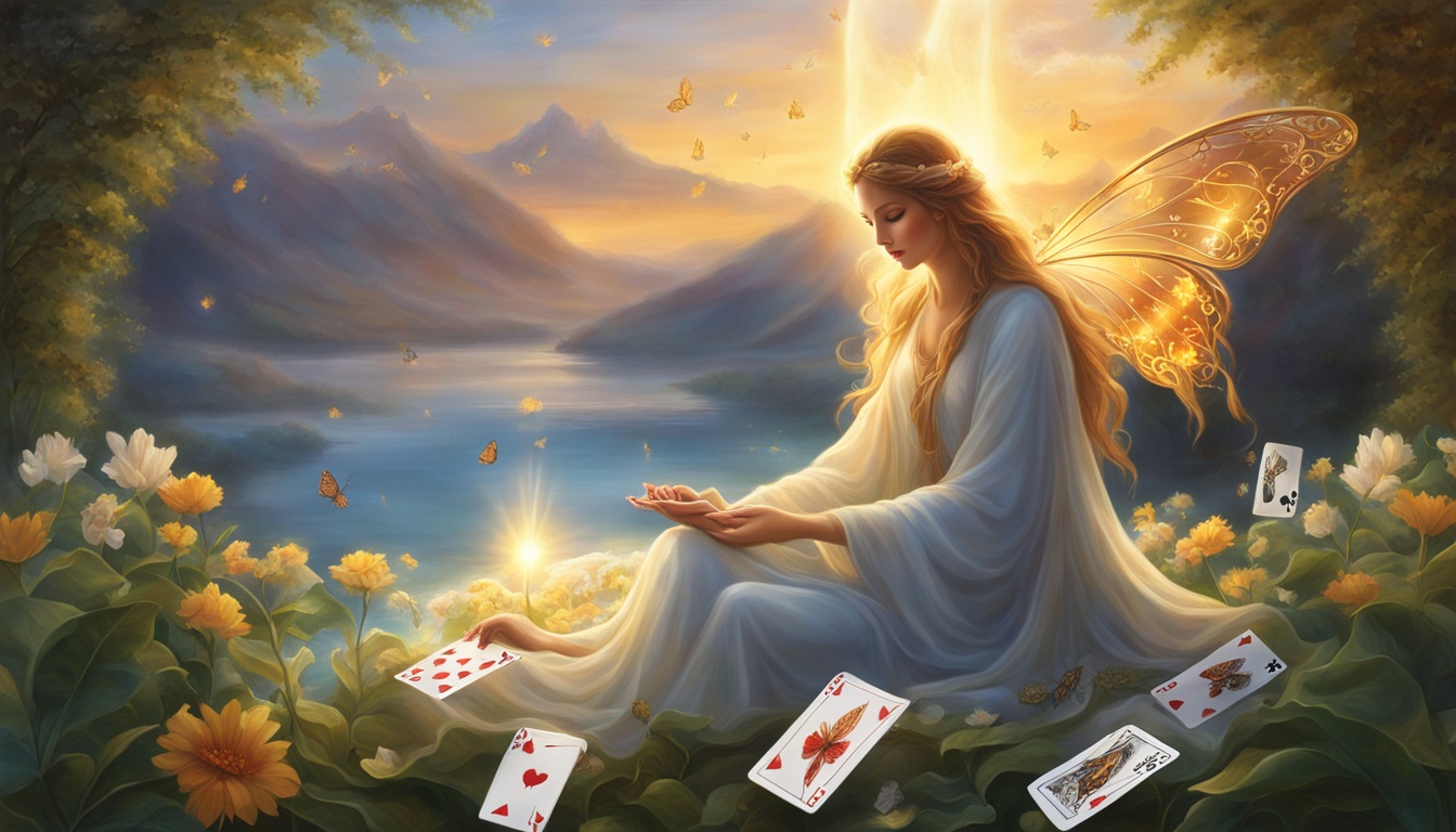 Can angel cards help in personal development?