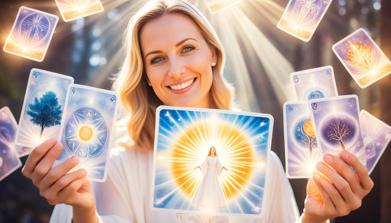 How can angel cards help with spiritual growth?