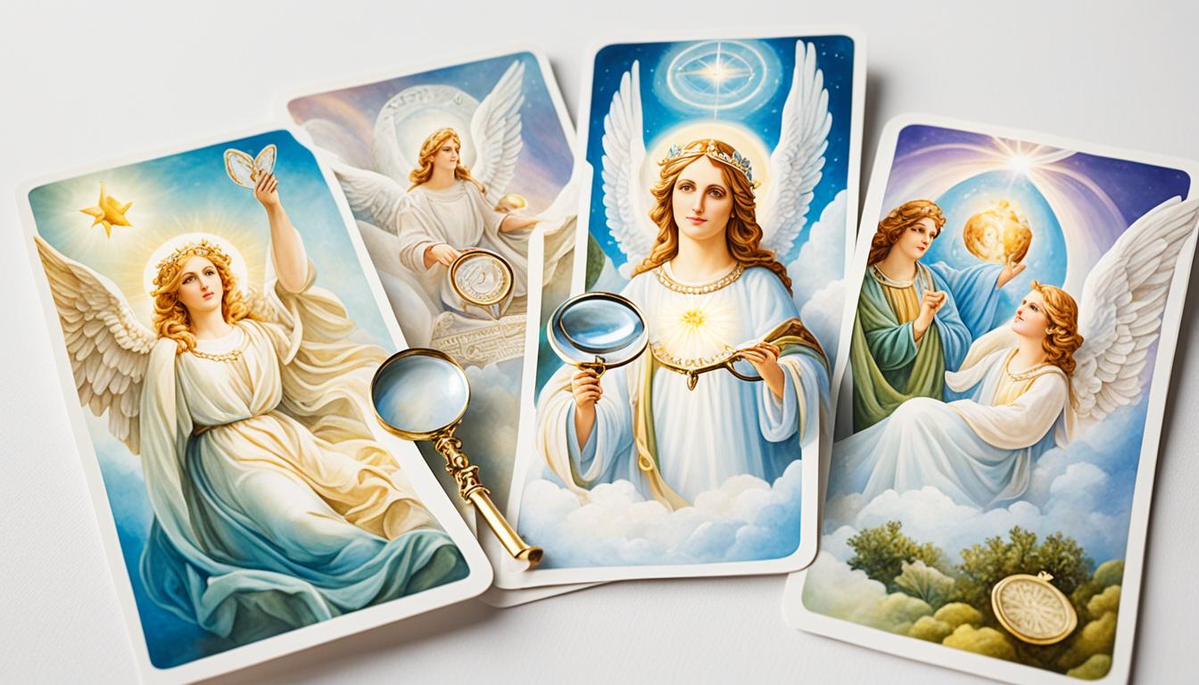 How do you choose a theme for your angel card readings?