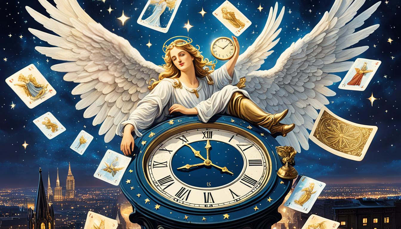 How do you choose the best time for an angel card reading?