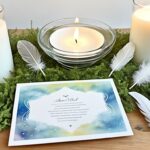 How do you create a sacred space for angel card readings?