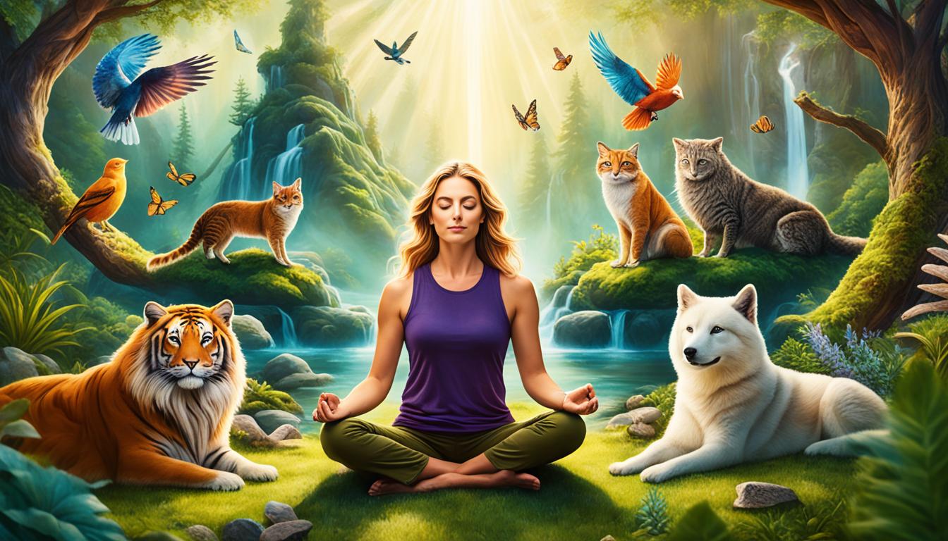 Can spirit animals help in manifesting goals and desires?