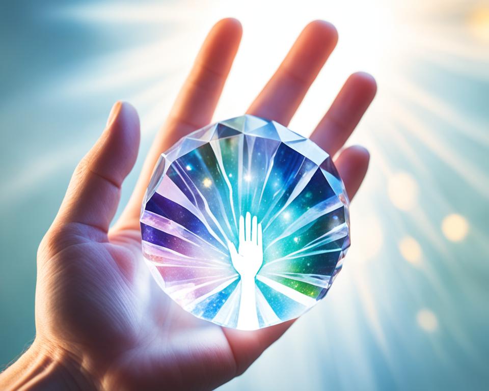 How do crystals enhance energy healing practices?