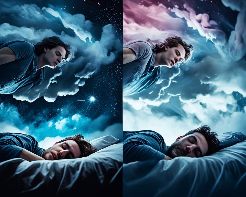 How do lucid dreams differ from false awakenings?
