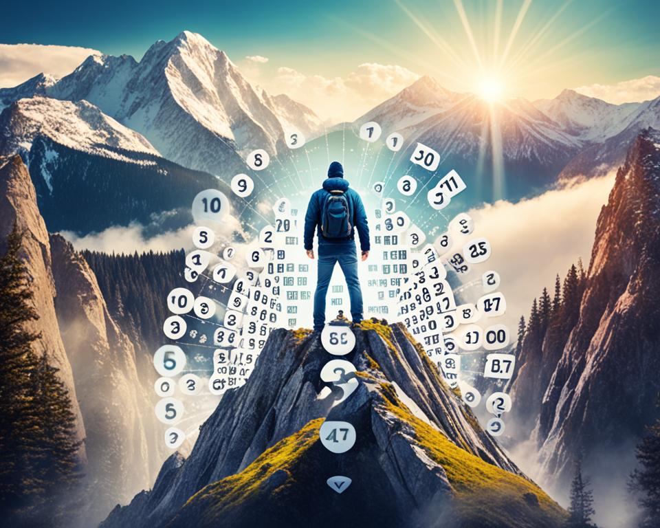 How do you determine your pinnacle numbers in numerology?