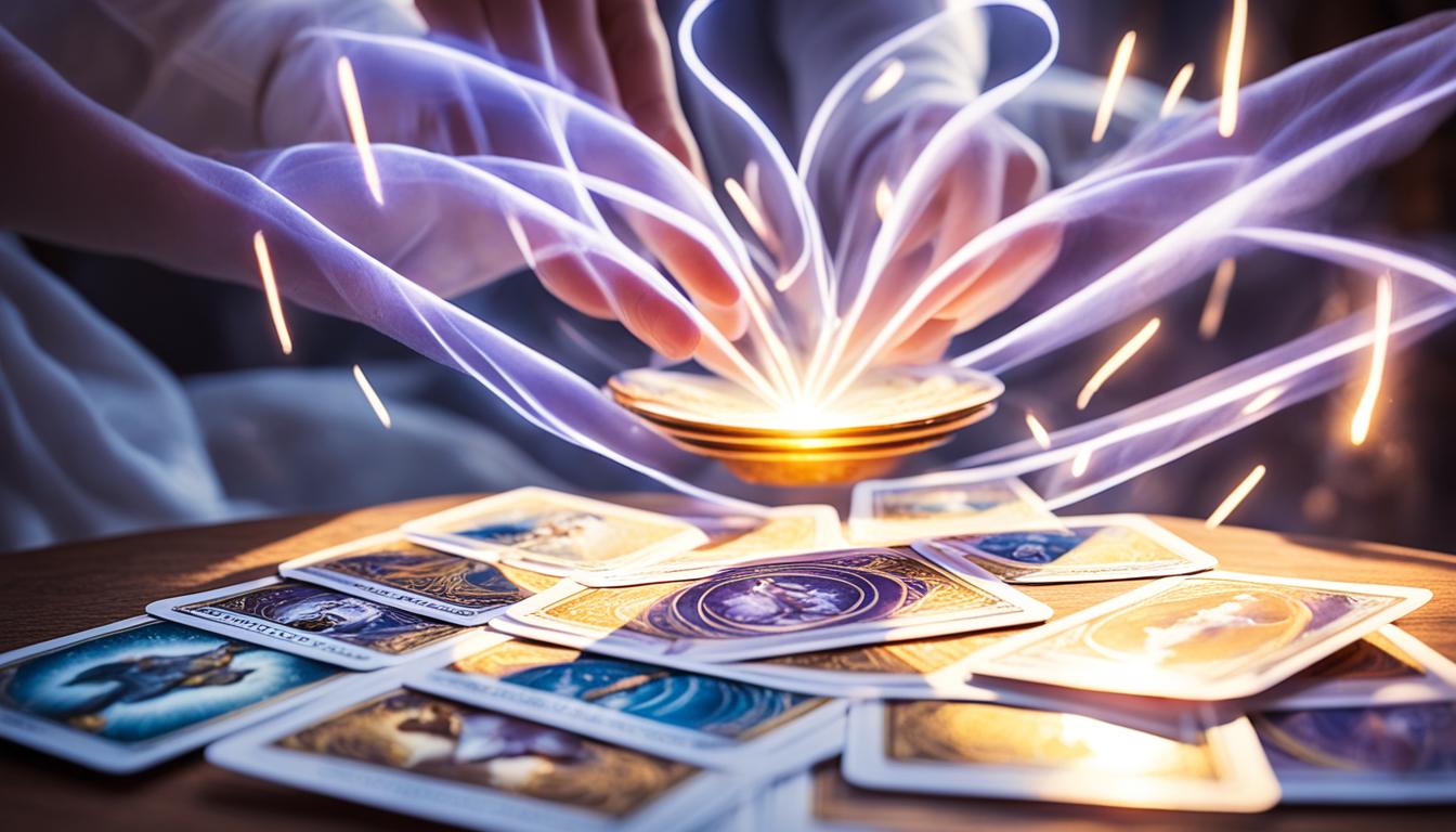 How do you use angel cards for guidance during challenging times?