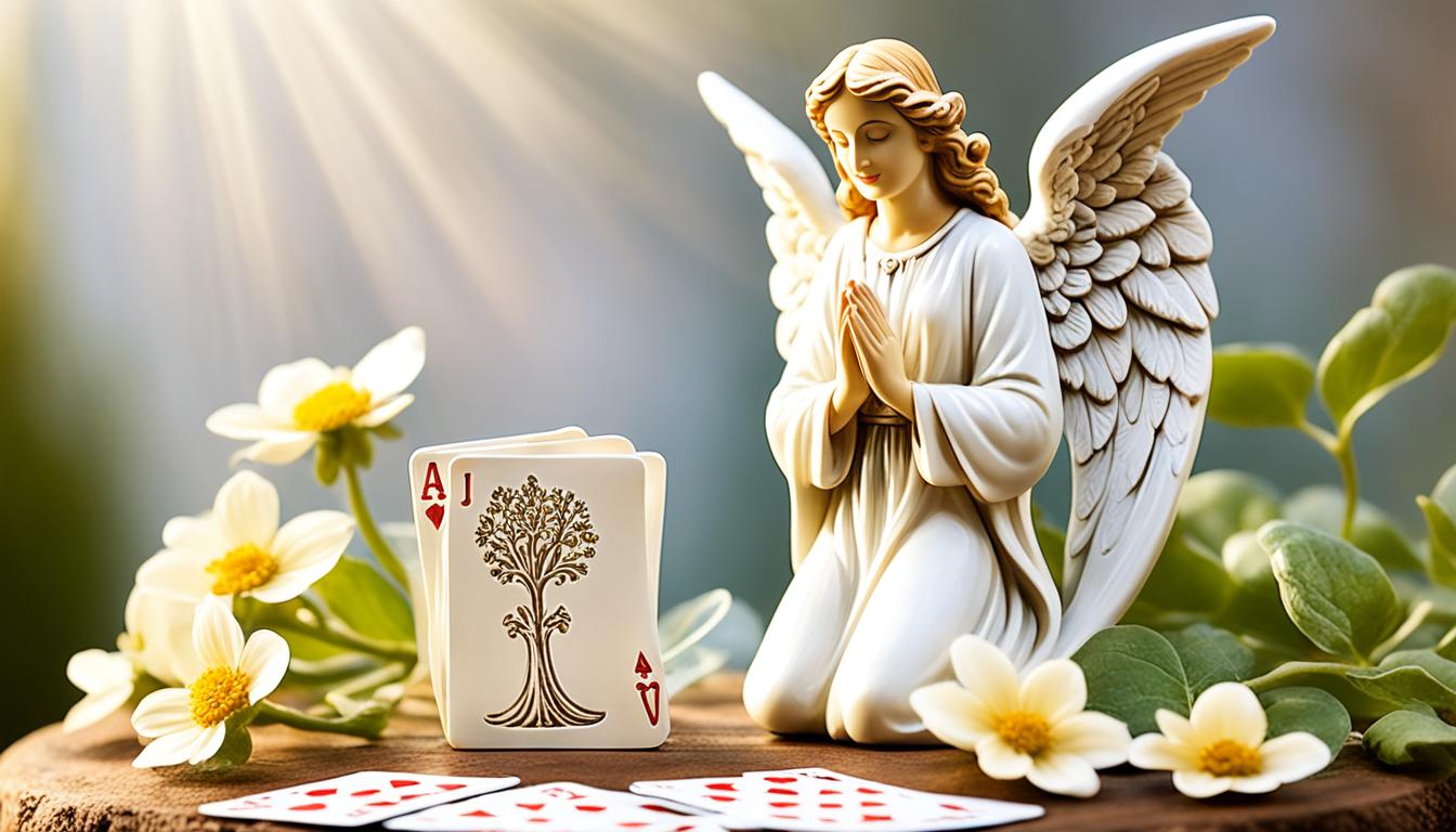 How do you use angel cards for self-discovery?