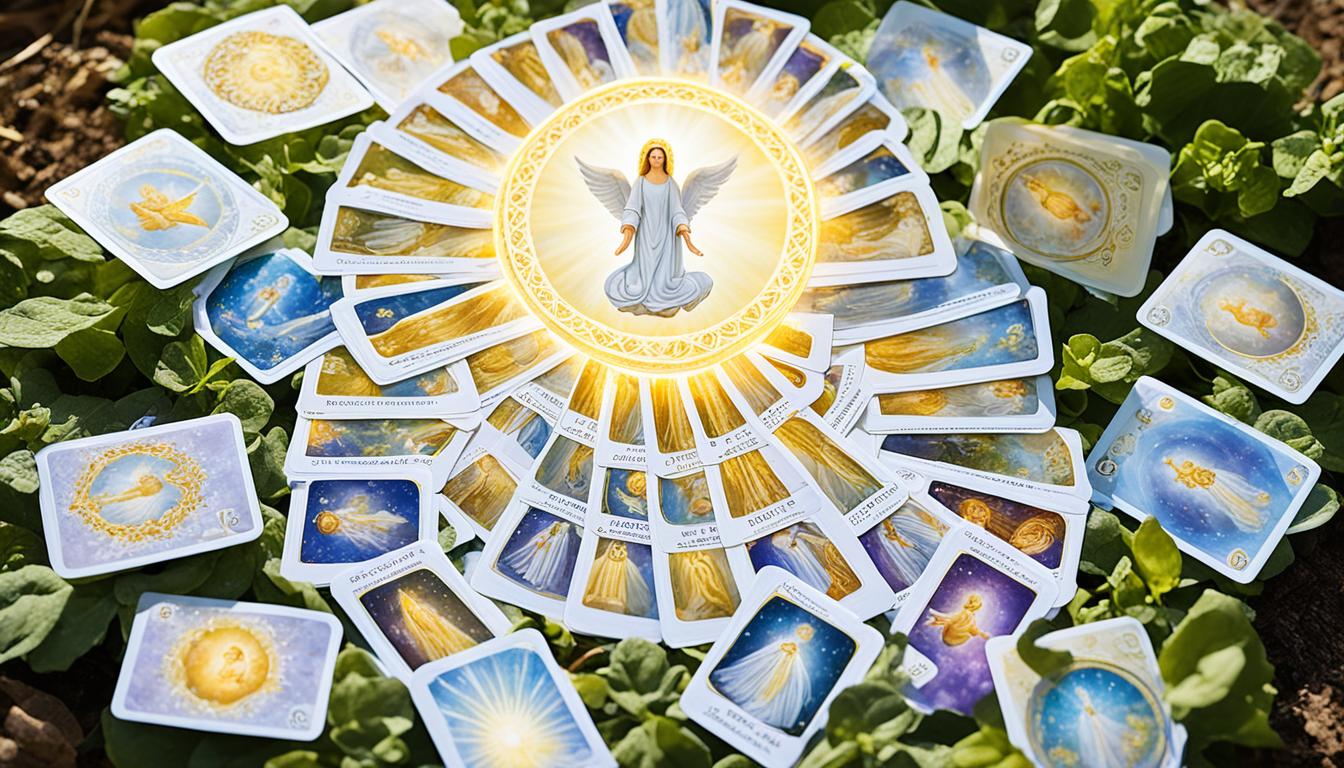 How do you use angel cards for spiritual alignment?