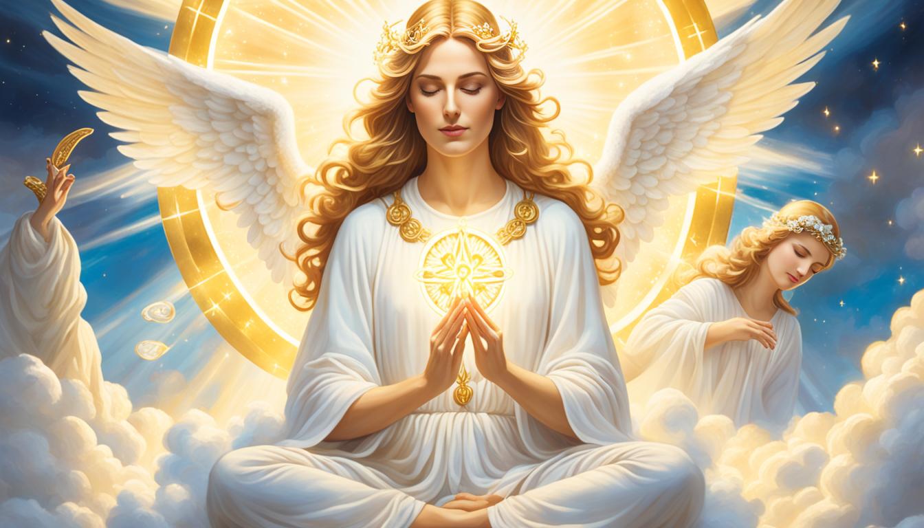 How do you use angel cards to connect with guardian angels?