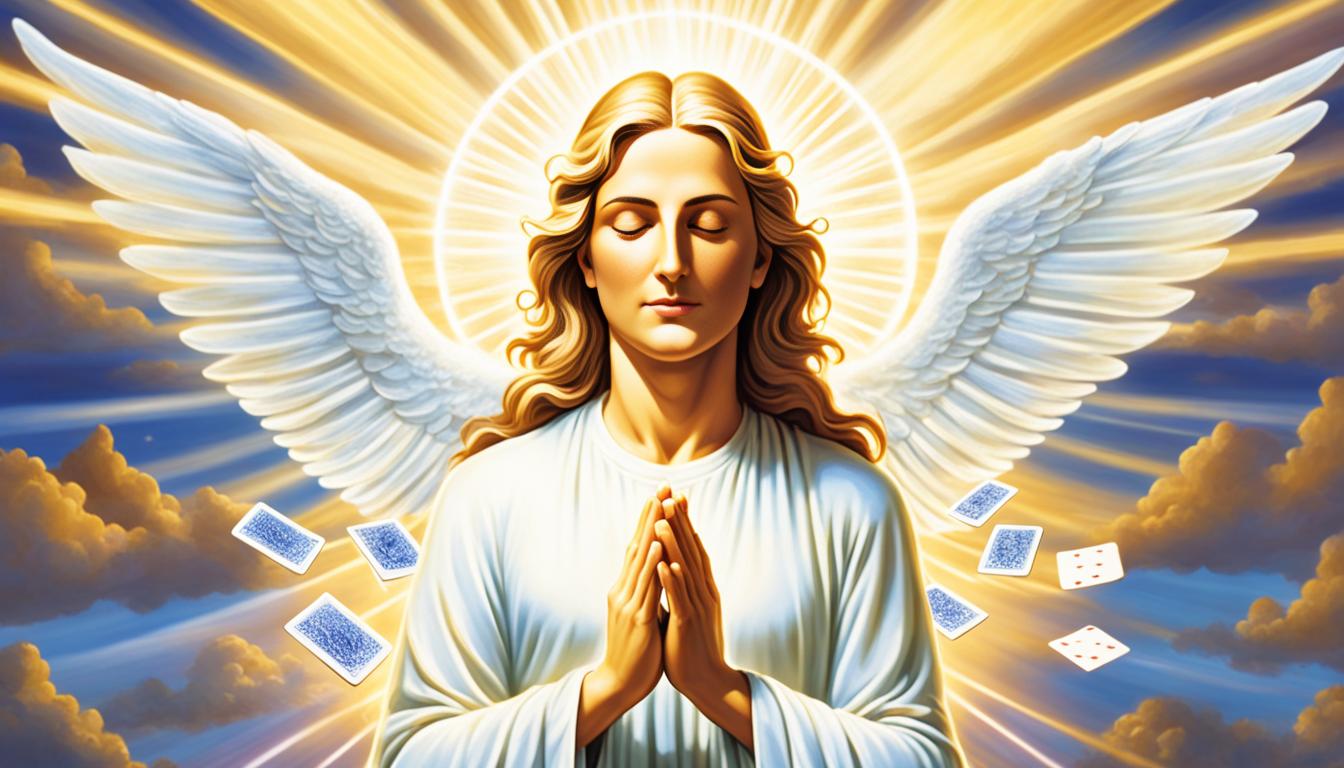 How do you use angel cards to connect with your higher consciousness?