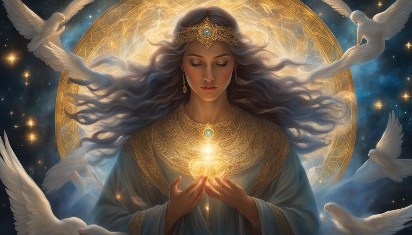 How do you use angel cards to connect with your soul's essence?