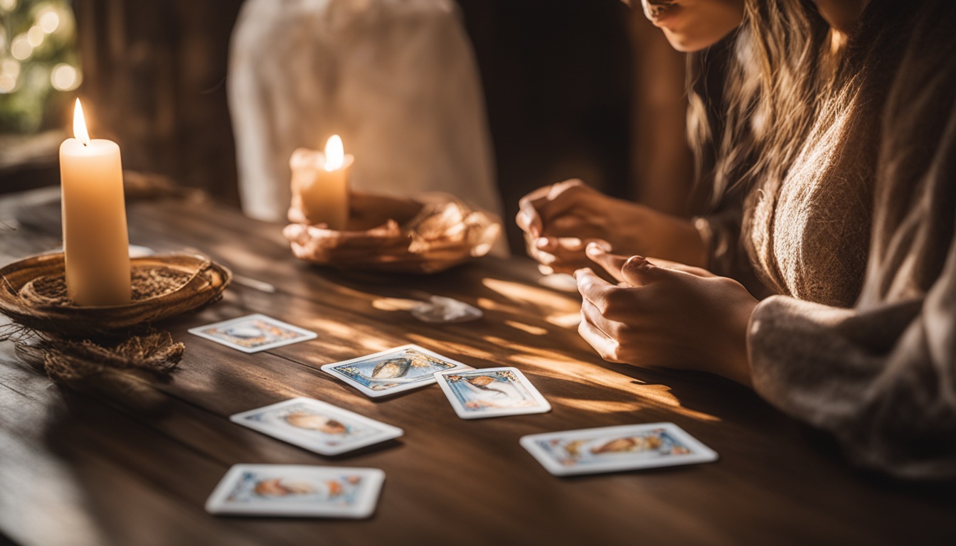 How do you use angel cards to connect with your spirit animals?