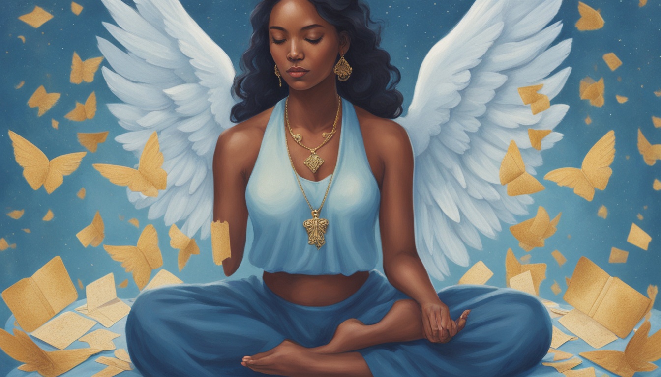 How do you use angel cards to enhance self-love?