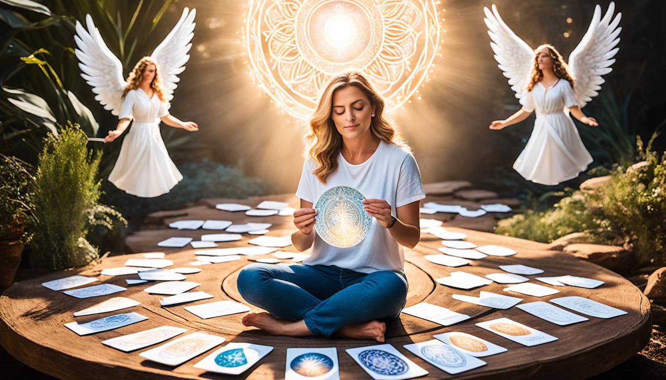 How do you use angel cards to explore your inner truths?