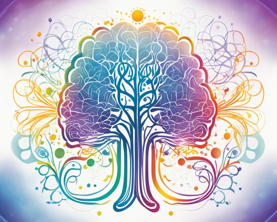 How does energy healing affect the brain's energy patterns?