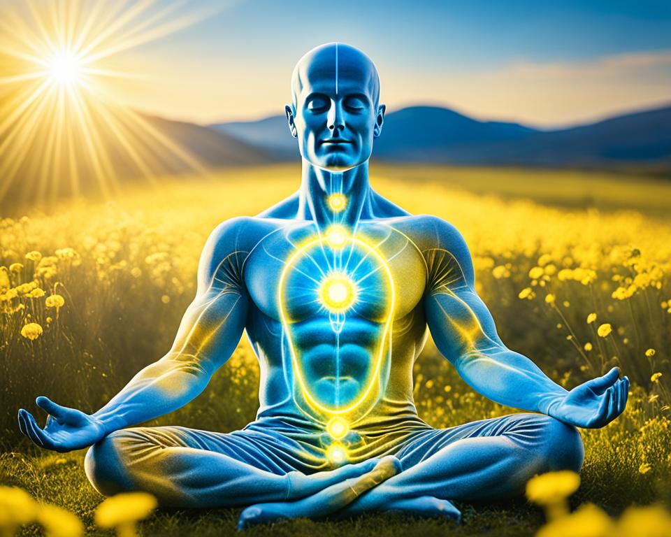 How does energy healing promote emotional balance?