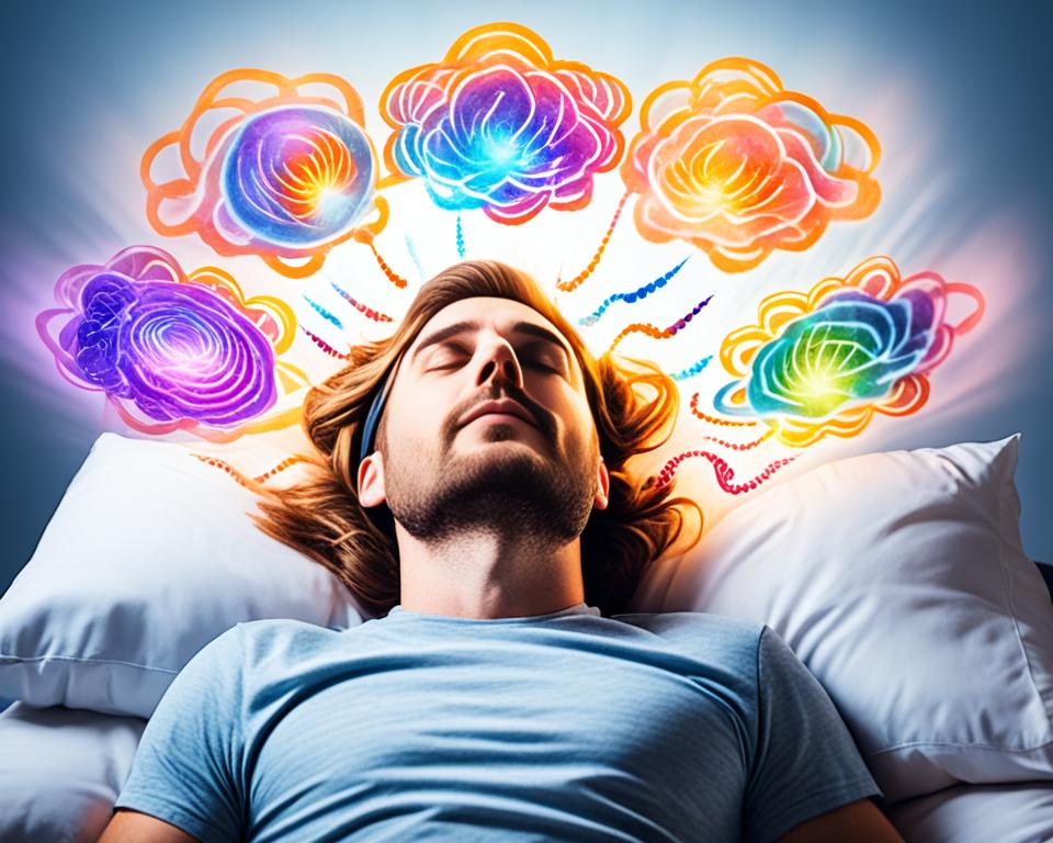 How does lucid dreaming affect brainwave patterns?
