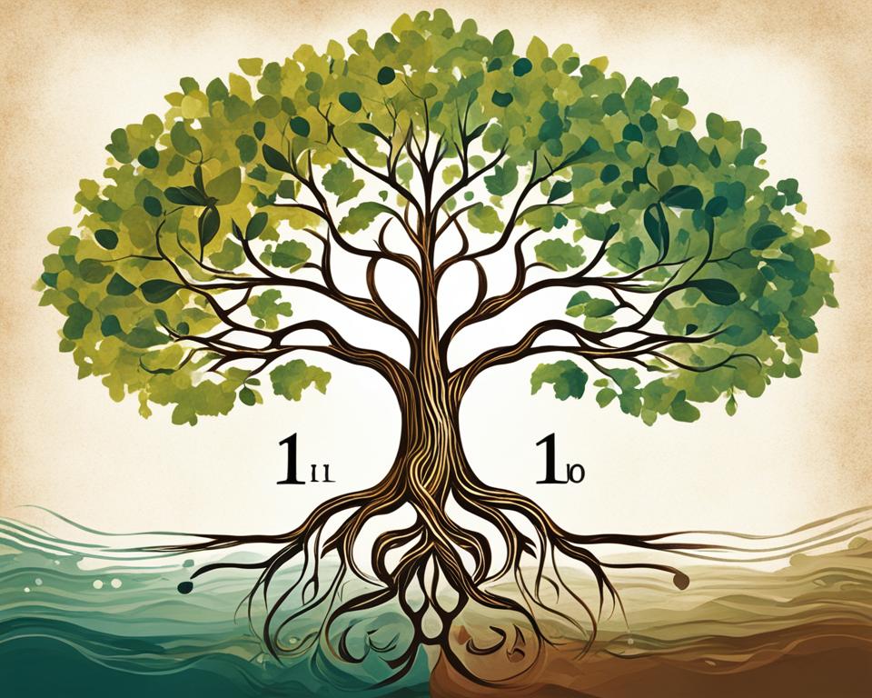 What does the balance number represent in numerology?