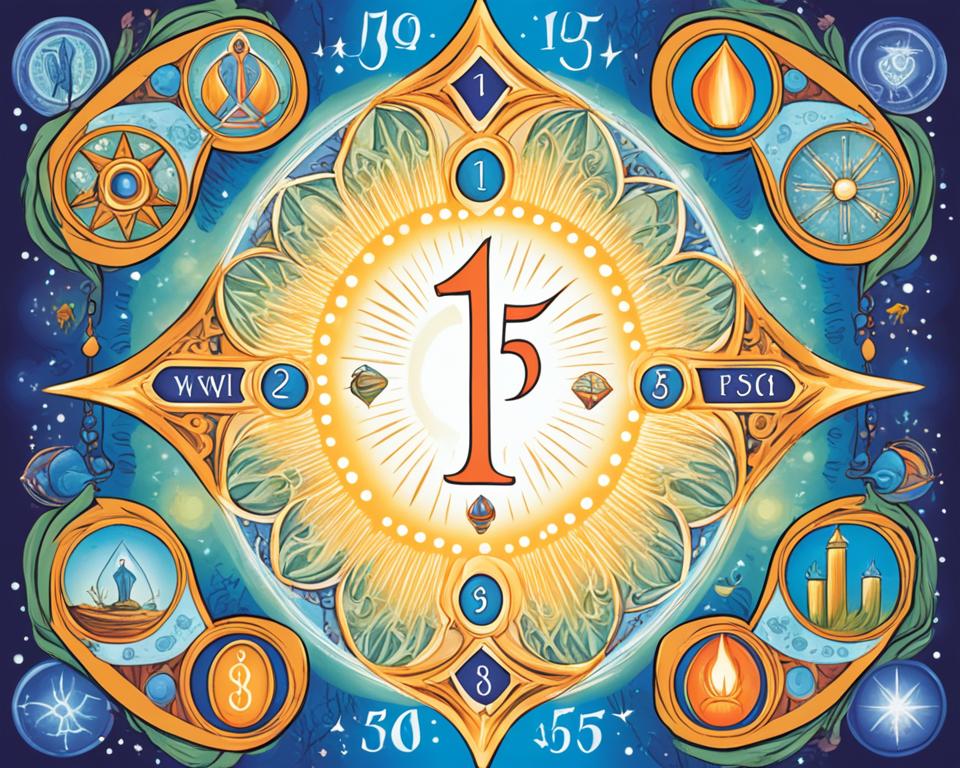 What does the number 159 represent in numerology?