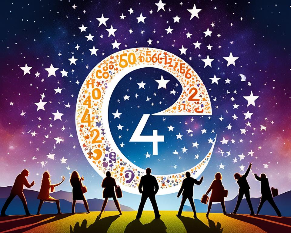 What does the number 42 signify in numerology?