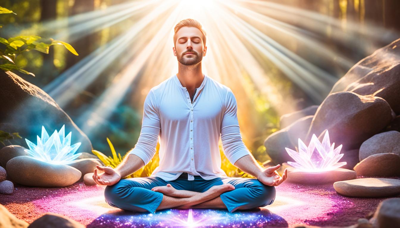 How do you use crystals to cleanse your aura?