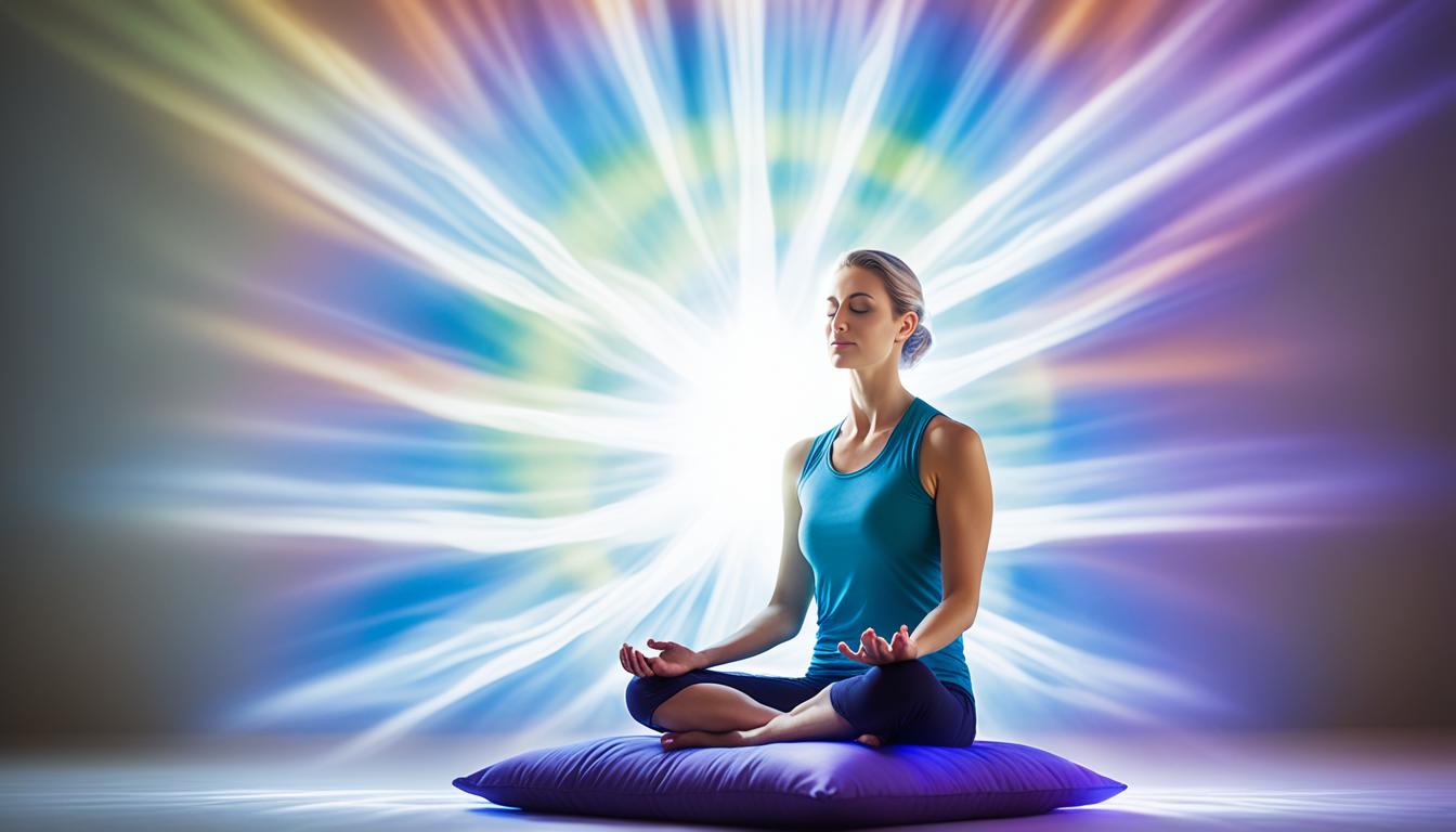 How do you use meditation to enhance your aura reading skills?