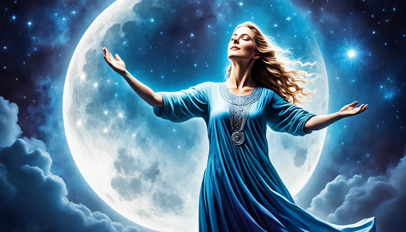 How do you use moonlight to cleanse and rejuvenate your aura?