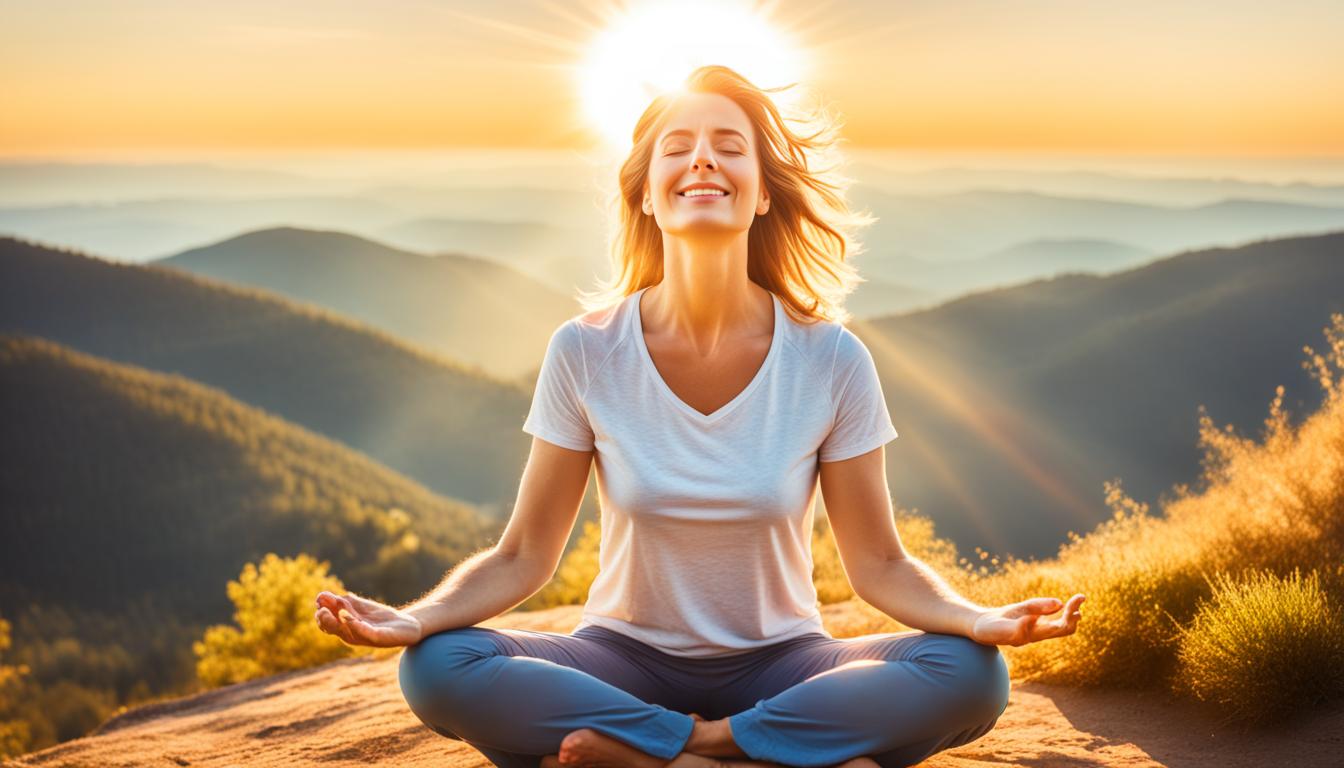 How do you use sunlight to strengthen your aura?