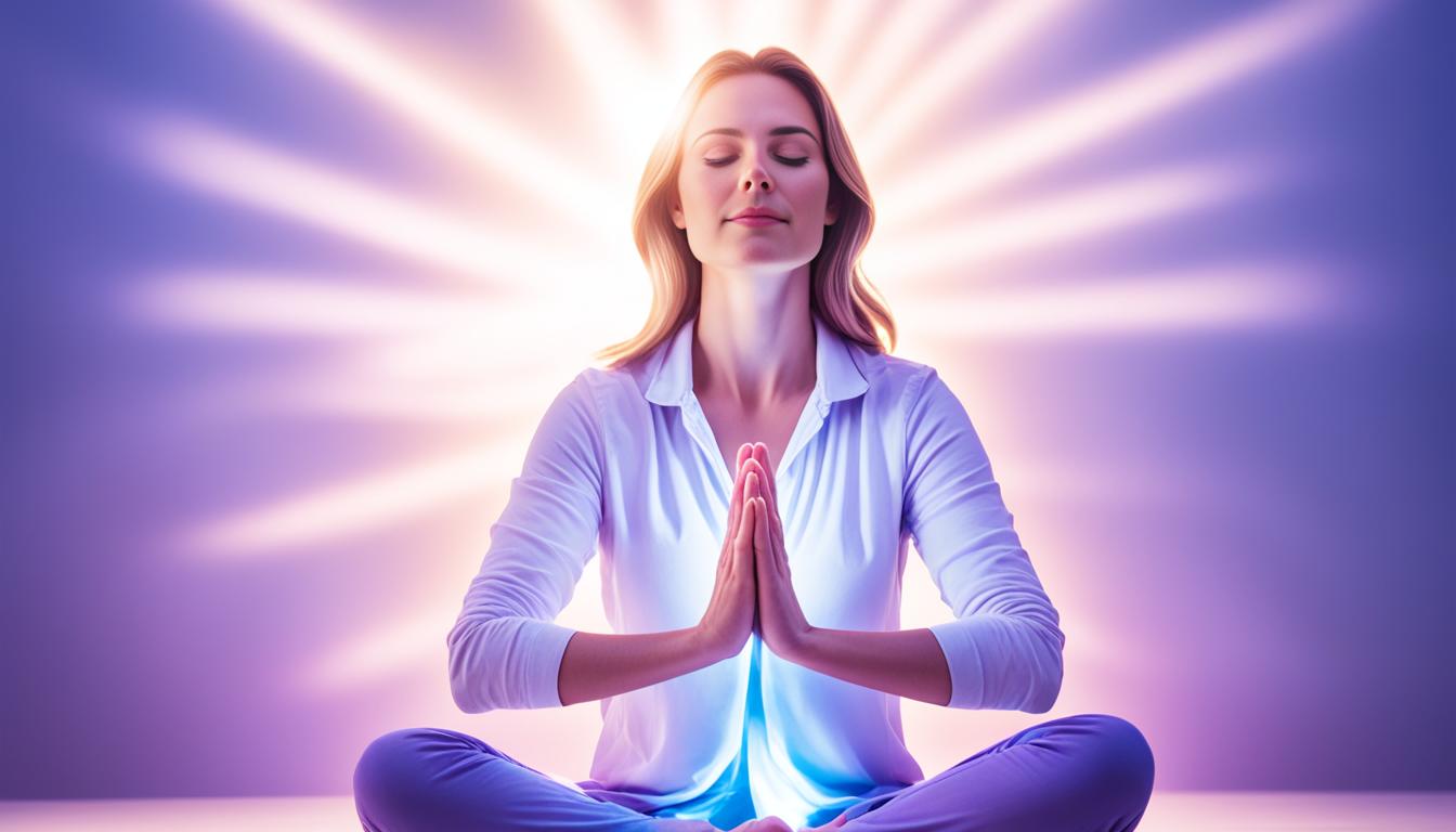 How do you use visualization to see your own aura?