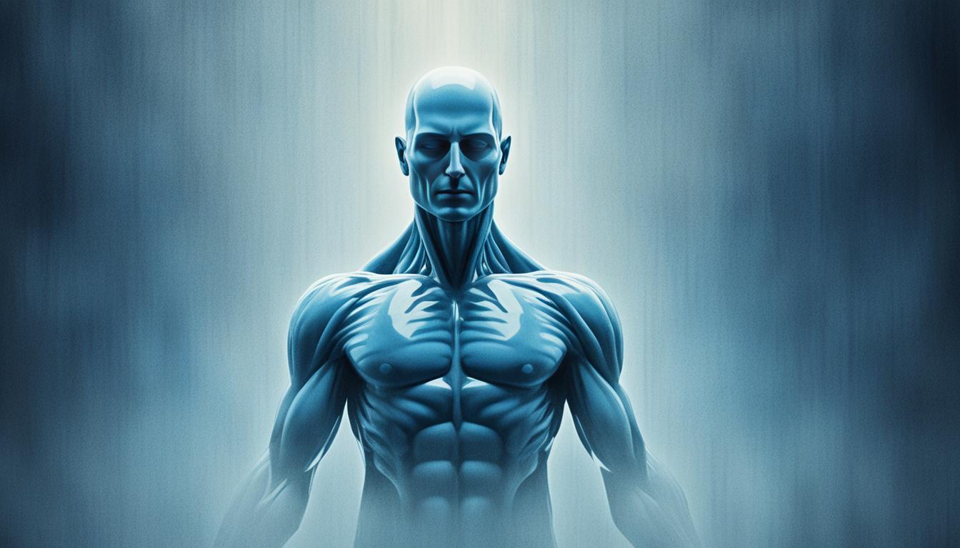 What does a muted aura indicate?