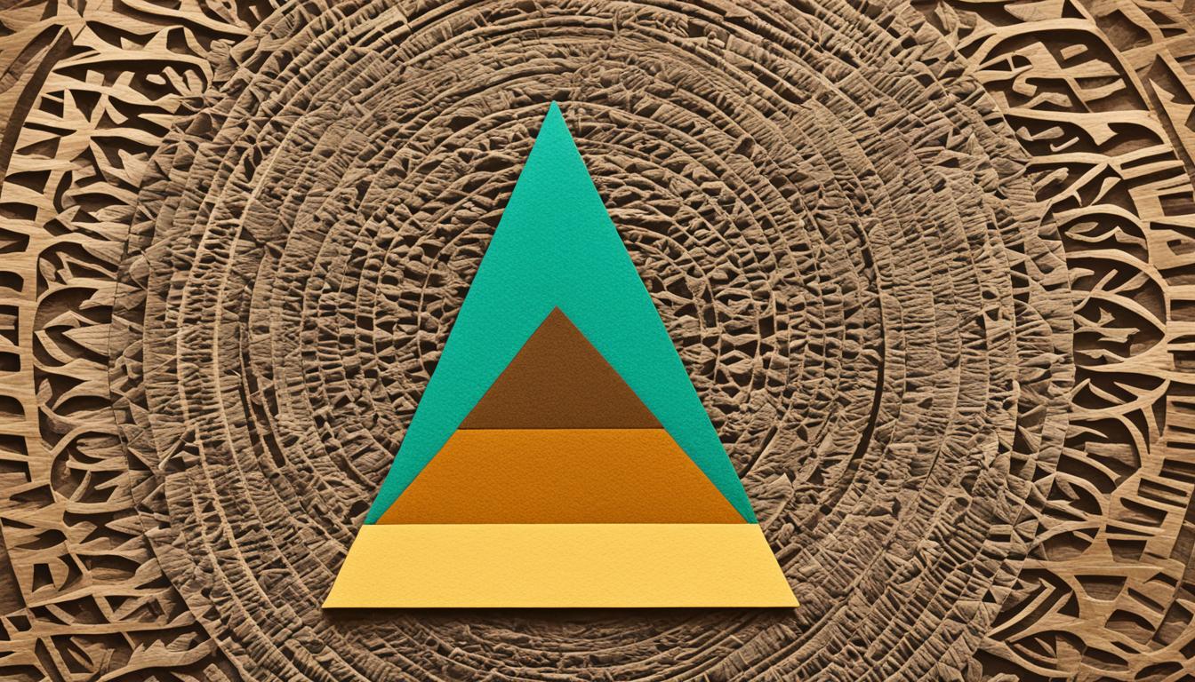 What does an aura with a geometric design mean?