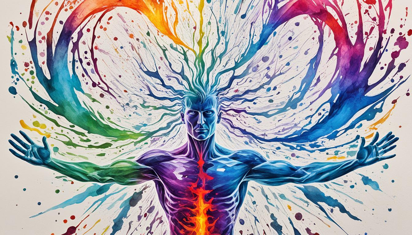 What does an aura with a jagged or irregular edge signify?