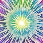 What does an aura with a static-like appearance indicate?