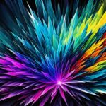 What does an aura with jagged edges mean?