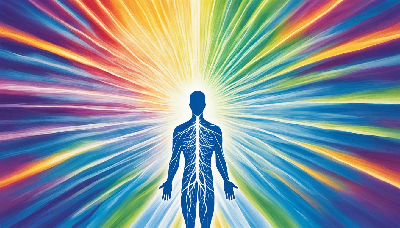 What is the connection between the aura and physical energy?