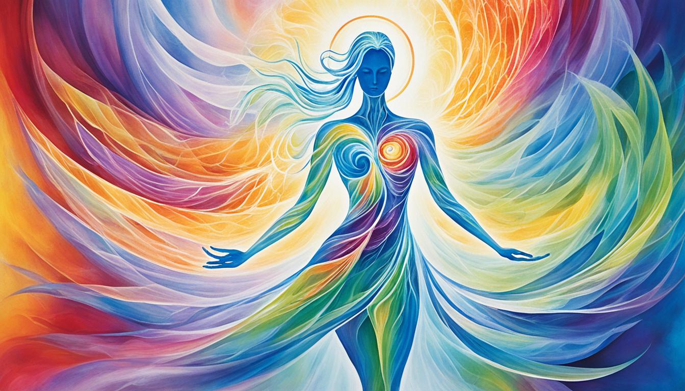 What is the connection between the aura and the etheric body?