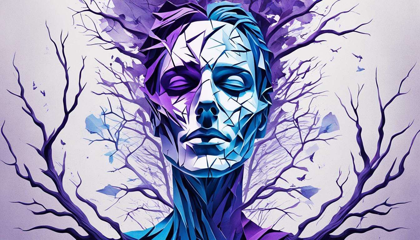 What is the significance of an aura with a fractured appearance?