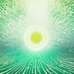 What is the significance of an aura with a smooth and even texture?