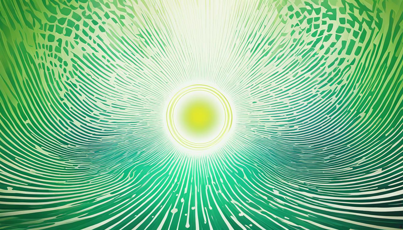 What is the significance of an aura with a smooth and even texture?