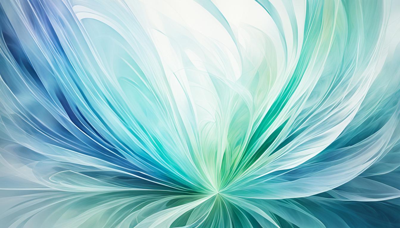 What is the significance of an aura with a translucent quality?